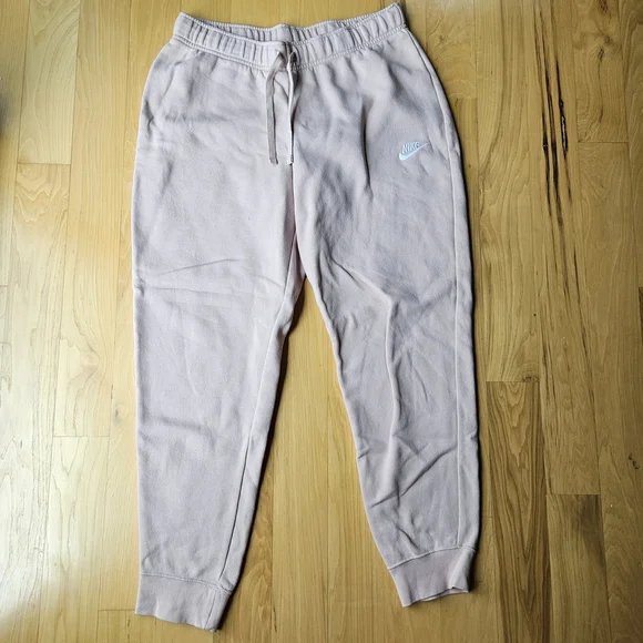 Nike Womens Pink Jogger Pants Large - Picture 1 of 5